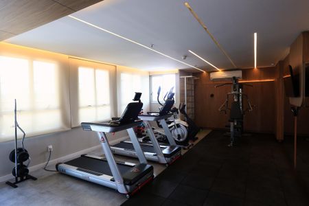 Apartamento para alugar com 41m², 1 quarto e 1 vaga Apartamento para alugar com 41m², 1 quarto e 1 vagaÁrea comum - Academia