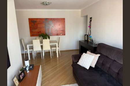 Sala de apartamento à venda com 2 quartos, 67m² em Chácara Santo Antônio (Zona Sul), São Paulo