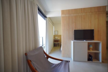 Sala de apartamento para alugar com 1 quarto, 45m² em Agronômica, Florianópolis