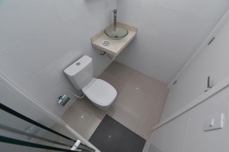Studio para alugar com 30m², 1 quarto e sem vagaBanheiro do Studio