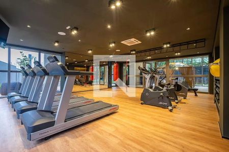 Studio à venda com 17m², 1 quarto e sem vaga Studio à venda com 17m², 1 quarto e sem vagaÁrea comum - Academia