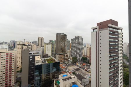 Vista/Varanda de kitnet/studio à venda com 1 quarto, 17m² em Paraíso, São Paulo