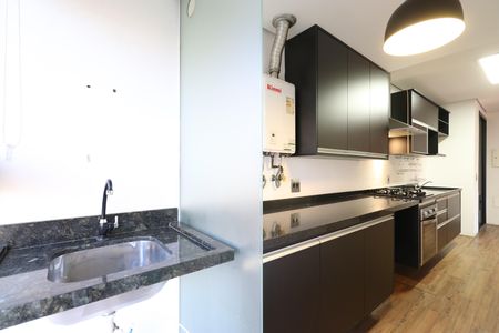 Apartamento à venda com 70m², 1 quarto e 1 vagaCozinha e Área de Serviço
