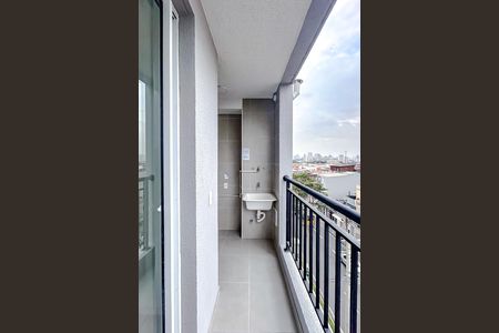 Varanda de apartamento à venda com 2 quartos, 43m² em Tatuapé, São Paulo