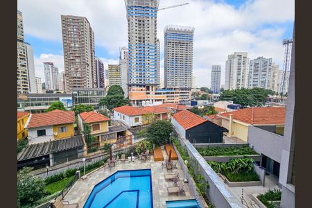 Vista da Sacada de apartamento à venda com 3 quartos, 132m² em Cidade Monções, São Paulo
