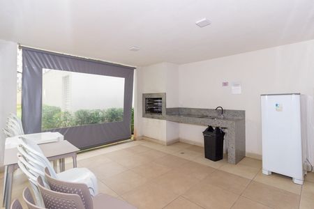 Apartamento para alugar com 33m², 2 quartos e sem vagaÁrea comum - Churrasqueira