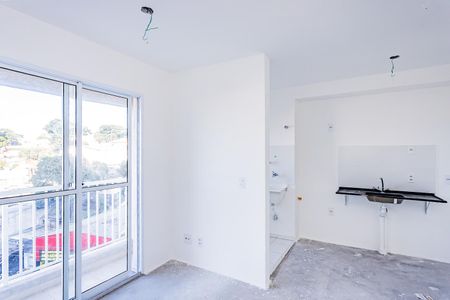 Apartamento à venda com 39m², 2 quartos e 1 vaga Apartamento à venda com 39m², 2 quartos e 1 vagaSala e cozinha e área de serviço