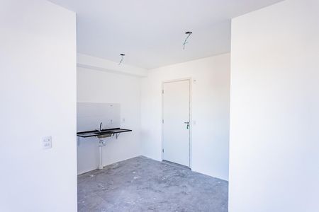 Apartamento à venda com 39m², 2 quartos e 1 vaga Apartamento à venda com 39m², 2 quartos e 1 vagaSala e cozinha e área de serviço