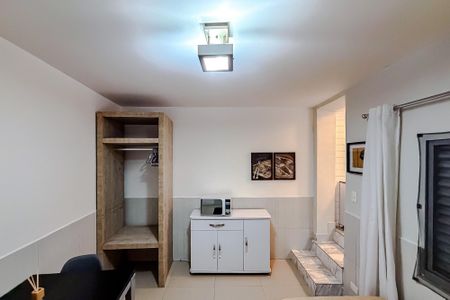 Studio para alugar com 30m², 1 quarto e sem vaga Studio para alugar com 30m², 1 quarto e sem vagaSala/Quarto
