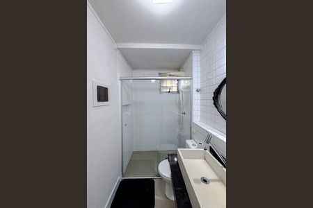 Banheiro de kitnet/studio para alugar com 1 quarto, 30m² em Ipiranga, São Paulo