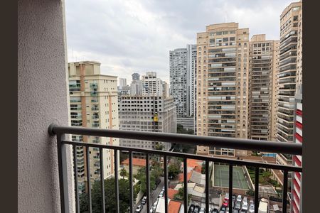 Varanda de kitnet/studio para alugar com 1 quarto, 33m² em Campo Belo, São Paulo