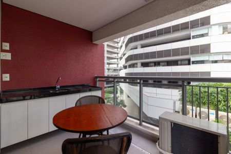 Vista/Varanda de kitnet/studio à venda com 1 quarto, 36m² em Pinheiros, São Paulo