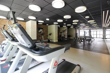 Studio para alugar com 36m², 1 quarto e sem vaga Studio para alugar com 36m², 1 quarto e sem vagaÁrea comum - Academia