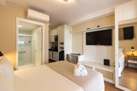 Studio para alugar com 36m², 1 quarto e sem vaga Studio para alugar com 36m², 1 quarto e sem vagaKitnet/Studio