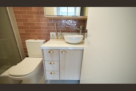 Apartamento à venda com 64m², 3 quartos e 2 vagasBanheiro Social