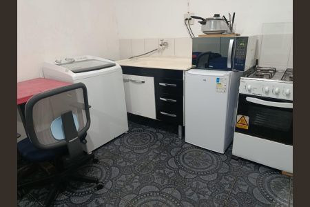 Cozinha de kitnet/studio para alugar com 1 quarto, 34m² em Pinheiros, São Paulo