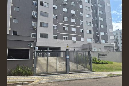 Fachada  de apartamento para alugar com 2 quartos, 55m² em Jardim Sabará, Porto Alegre