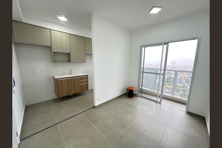Sala de apartamento para alugar com 2 quartos, 39m² em Catiapoã, São Vicente