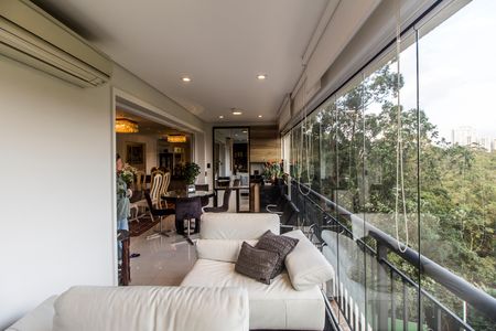 Varanda de apartamento à venda com 2 quartos, 144m² em Alphaville, Santana de Parnaíba
