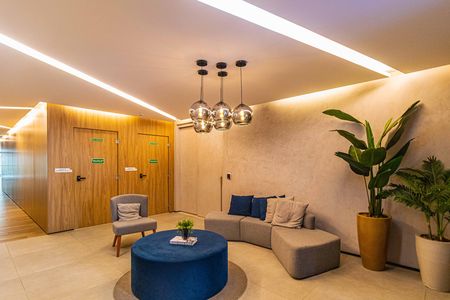 Apartamento para alugar com 63m², 2 quartos e 1 vaga Apartamento para alugar com 63m², 2 quartos e 1 vagaHall