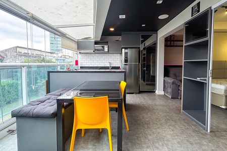 Apartamento para alugar com 42m², 1 quarto e 1 vaga