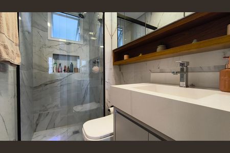 Apartamento à venda com 68m², 2 quartos e 2 vagas Apartamento à venda com 68m², 2 quartos e 2 vagasBanheiro