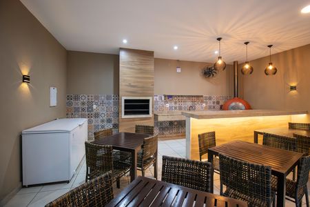 Apartamento à venda com 57m², 2 quartos e 1 vaga Apartamento à venda com 57m², 2 quartos e 1 vagaÁrea comum - Churrasqueira
