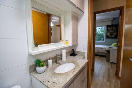 Apartamento à venda com 57m², 2 quartos e 1 vaga Apartamento à venda com 57m², 2 quartos e 1 vagaBanheiro