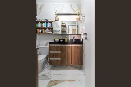 Apartamento à venda com 74m², 3 quartos e 1 vaga Apartamento à venda com 74m², 3 quartos e 1 vagaBanheiro Social