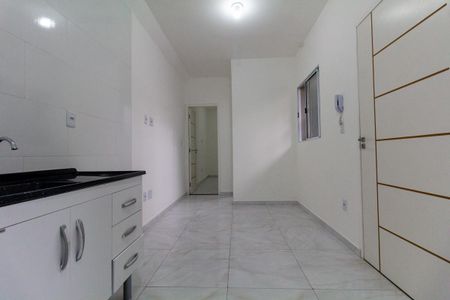 Sala, Cozinha e Área de Serviço de apartamento para alugar com 1 quarto, 30m² em Artur Alvim, São Paulo