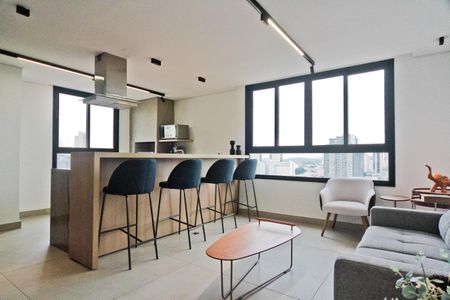 Studio para alugar com 34m², 1 quarto e sem vagaÁrea comum - Salão de festas