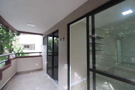 Sala - Varanda de apartamento para alugar com 3 quartos, 108m² em Freguesia (jacarepaguá), Rio de Janeiro