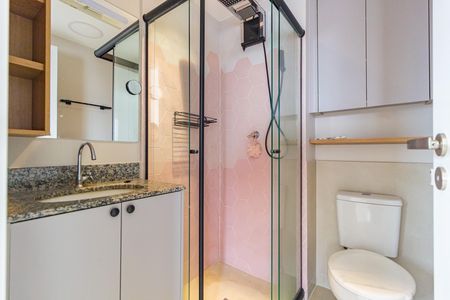 Apartamento para alugar com 38m², 2 quartos e sem vaga Apartamento para alugar com 38m², 2 quartos e sem vagaBanheiro