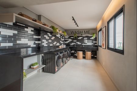 Apartamento à venda com 37m², 2 quartos e sem vagaÁrea comum - Lavanderia