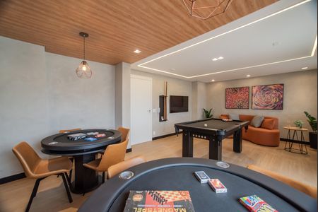 Apartamento à venda com 37m², 2 quartos e sem vagaÁrea comum - Salão de jogos