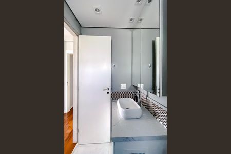 Banheiro da Suíte de apartamento à venda com 2 quartos, 134m² em Vila Anastácio, São Paulo
