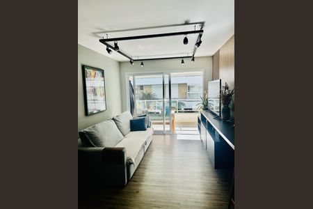 Sala de apartamento para alugar com 1 quarto, 80m² em Vila Andrade, São Paulo