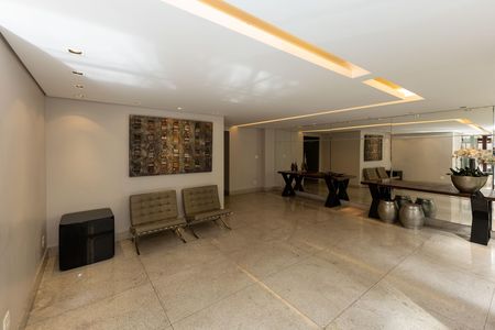 Área comum - Recepção de apartamento à venda com 3 quartos, 100m² em Santo Antônio, Belo Horizonte