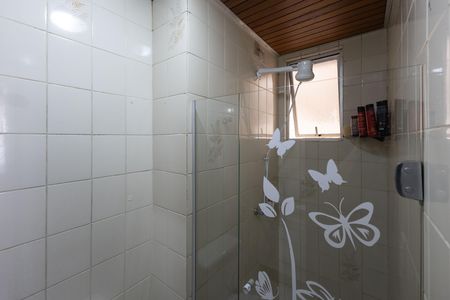Banheiro da Suíte 1 de apartamento à venda com 3 quartos, 100m² em Santo Antônio, Belo Horizonte