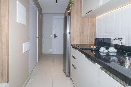 Studio à venda com 26m², 1 quarto e sem vagaCozinha