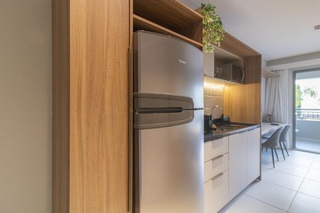 Studio à venda com 26m², 1 quarto e sem vagaCozinha