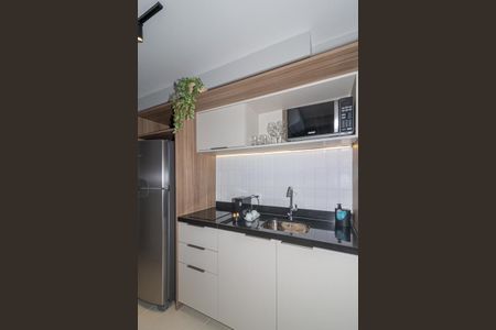 Studio à venda com 26m², 1 quarto e sem vagaCozinha