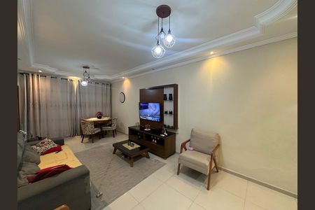 Sala de casa para alugar com 2 quartos, 134m² em Vila Nossa Senhora de Fatima, São Vicente