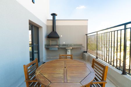 Studio para alugar com 25m², 1 quarto e sem vaga Studio para alugar com 25m², 1 quarto e sem vagaÁrea comum - Churrasqueira