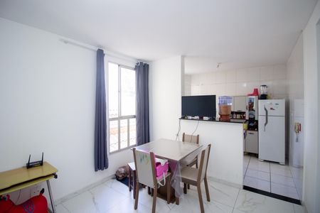 Sala de apartamento à venda com 2 quartos, 50m² em Sapucaias Iii, Contagem