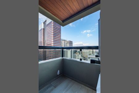 Studio - Varanda de kitnet/studio à venda com 1 quarto, 43m² em Cerqueira César, São Paulo