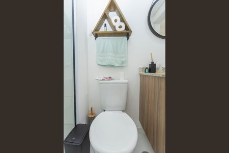 Apartamento à venda com 81m², 3 quartos e 2 vagasBanheiro social
