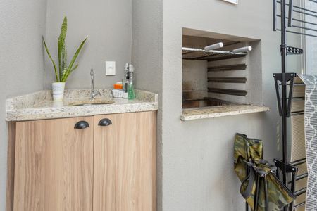 Apartamento à venda com 81m², 3 quartos e 2 vagasChurrasqueira