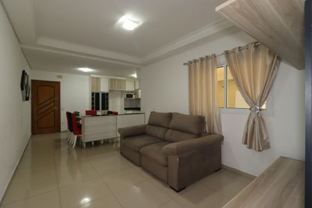 Sala de apartamento para alugar com 3 quartos, 87m² em Parque das Nações, Santo André