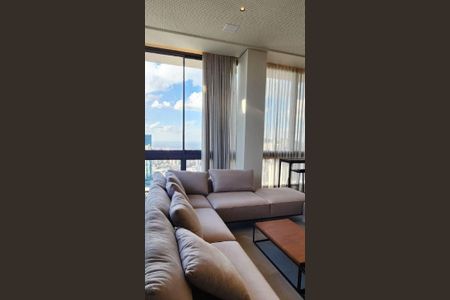 Sala de apartamento para alugar com 2 quartos, 74m² em Vila da Serra, Nova Lima